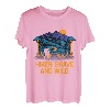 Wanderer, mutiger und wilder Wanderweg, Outdoor-Camping T-Shirt