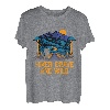 Wanderer, mutiger und wilder Wanderweg, Outdoor-Camping T-Shirt