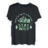 Stay Wild Shirt für Backpacker, Wanderer, Camper, Geschenk T-Shirt