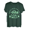Stay Wild Shirt für Backpacker, Wanderer, Camper, Geschenk T-Shirt
