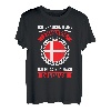 Dänemark Skandinavien Nordlicht Urlaub Camping Geschenk T-Shirt