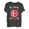 Dänemark Skandinavien Nordlicht Urlaub Camping Geschenk T-Shirt