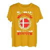 Dänemark Skandinavien Nordlicht Urlaub Camping Geschenk T-Shirt