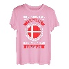 Dänemark Skandinavien Nordlicht Urlaub Camping Geschenk T-Shirt