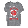 Dänemark Skandinavien Nordlicht Urlaub Camping Geschenk T-Shirt