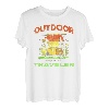 Retro Outdoor Reisende Abenteuer Camping Wandern Trekking T-Shirt