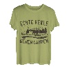 Echte Kerle gehen Campen Camping Vintage T-Shirt