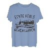 Echte Kerle gehen Campen Camping Vintage T-Shirt