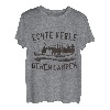 Echte Kerle gehen Campen Camping Vintage T-Shirt