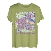 Wild und frei, genau wie diese Blumen, Vögel, Bergwandern T-Shirt