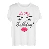 Geburtstag Shirt Its My Birthday T Shirt für Frauen Geburtstag T-Shirt