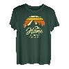 Home is wo der Stellplatz ist Wohnmobil Camper Shirt T-Shirt