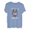 Wolf Face Nur damit wir klar sind Wölfe Tier Wolf Lover T-Shirt