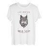 Wolf Face Nur damit wir klar sind Wölfe Tier Wolf Lover T-Shirt