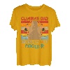 Vintage Retro Climbing Dad Regular Dad But Cooler Player T-Shirt