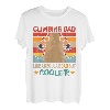 Vintage Retro Climbing Dad Regular Dad But Cooler Player T-Shirt