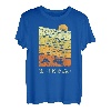 Wohnmobil Geschenk Retro Vintage Serpentinen T-Shirt