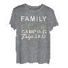 Familien-Campingausflug 2023 Cousin Crew Reunion Vacation Camp T-Shirt