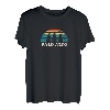 Palo Alto CA 70er Jahre Retro Throwback Design T-Shirt