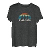Palo Alto CA 70er Jahre Retro Throwback Design T-Shirt