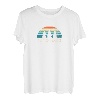 Palo Alto CA 70er Jahre Retro Throwback Design T-Shirt