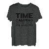 Camping Natur keine Zeitverschwendung Investition Hobby T-Shirt