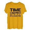 Camping Natur keine Zeitverschwendung Investition Hobby T-Shirt
