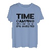 Camping Natur keine Zeitverschwendung Investition Hobby T-Shirt