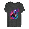 Heulender Wolf Wolf Pop Art Tier Wölfe Abstrakt Wolf Liebhaber T-Shirt