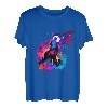 Heulender Wolf Wolf Pop Art Tier Wölfe Abstrakt Wolf Liebhaber T-Shirt