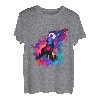 Heulender Wolf Wolf Pop Art Tier Wölfe Abstrakt Wolf Liebhaber T-Shirt