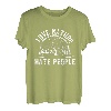 Liebe die Natur, hasse Menschen Bushcraft Bushcrafter T-Shirt