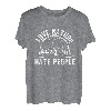 Liebe die Natur, hasse Menschen Bushcraft Bushcrafter T-Shirt