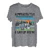Lustiger Camping, Apparently I Camp Now Outdoor-Enthusiast T-Shirt