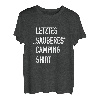 Camping T-shirt Letztes Sauberes Camping T-shirt Zelten T-Shirt