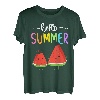 Hello Summer Vacation Eis Wassermelone Eis am Stiel Schule T-Shirt