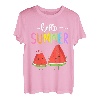 Hello Summer Vacation Eis Wassermelone Eis am Stiel Schule T-Shirt