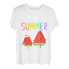 Hello Summer Vacation Eis Wassermelone Eis am Stiel Schule T-Shirt