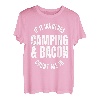 Glamping Glamper Boujee Zelte Camper Camping und Speck T-Shirt
