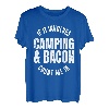 Glamping Glamper Boujee Zelte Camper Camping und Speck T-Shirt