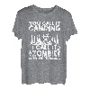 you call it camping I call it Zombie survival training T-Shirt