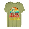 Maria Saurus Familientreffen Nachname Team Lustig Custom T-Shirt