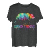 Lake Tahoe California Bear Grizzly Batikmuster für den Außenbereich, Vintage-Stil T-Shirt