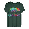 Lake Tahoe California Bear Grizzly Batikmuster für den Außenbereich, Vintage-Stil T-Shirt