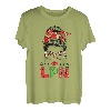 One In A Melon LPN Off Duty Messy Bun Sommerurlaub T-Shirt