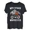 Bergwanderer Abenteuer Wandern Bergwandern Trekking T-Shirt