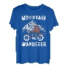 Bergwanderer Abenteuer Wandern Bergwandern Trekking T-Shirt