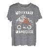 Bergwanderer Abenteuer Wandern Bergwandern Trekking T-Shirt