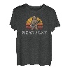 Kentucky Bluegrass Banjo Bear Funny Retro T-Shirt