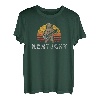 Kentucky Bluegrass Banjo Bear Funny Retro T-Shirt